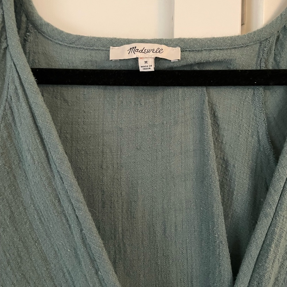 Madewell Green Midi Dress - Picture 2 of 2